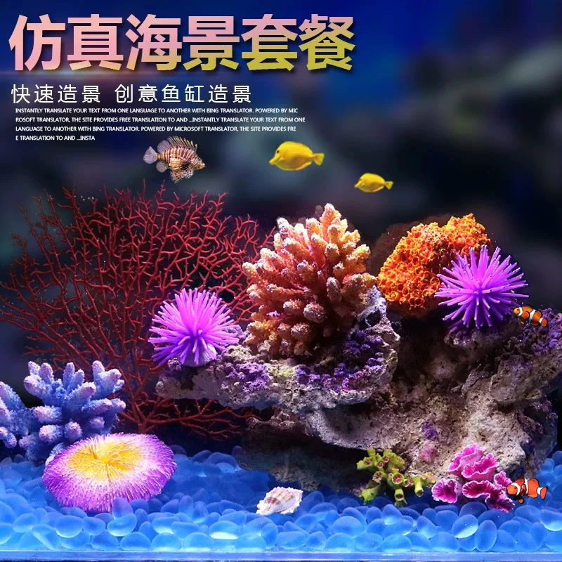 趣海海缸珊瑚造景一物一拍