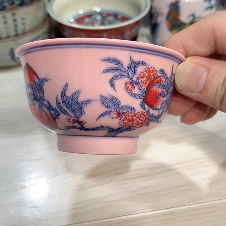 瓷片/////景德镇陶瓷杯子。