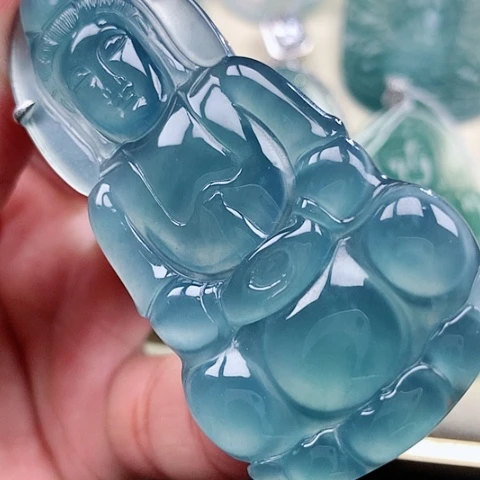 【闪购商品】翡翠颈饰银S925镶嵌天然翡翠