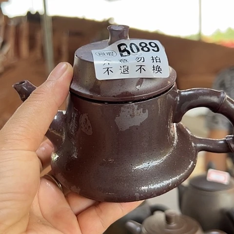 小***量戬谷龙窑柴烧茶壶089