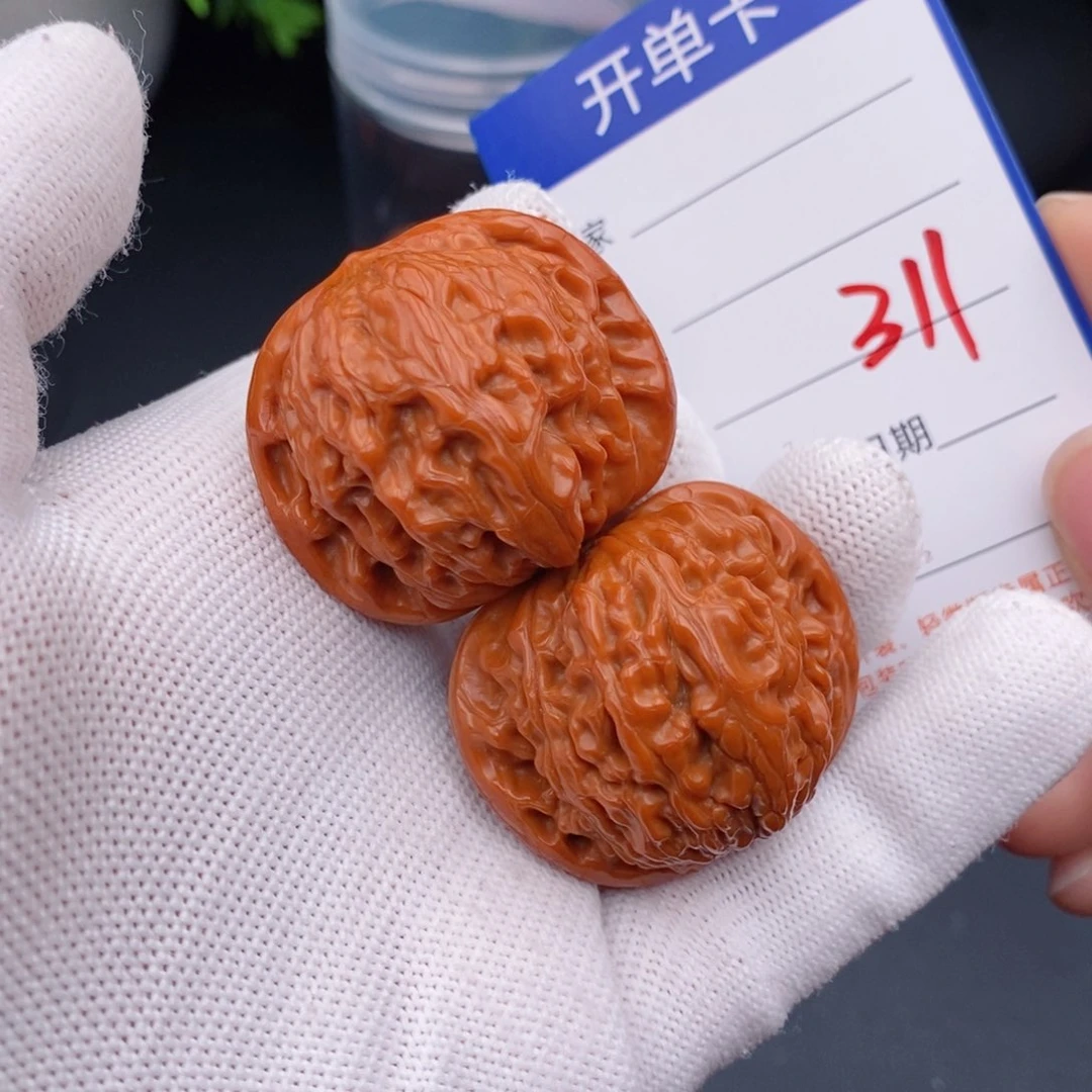 文玩核桃把件38磨盘311