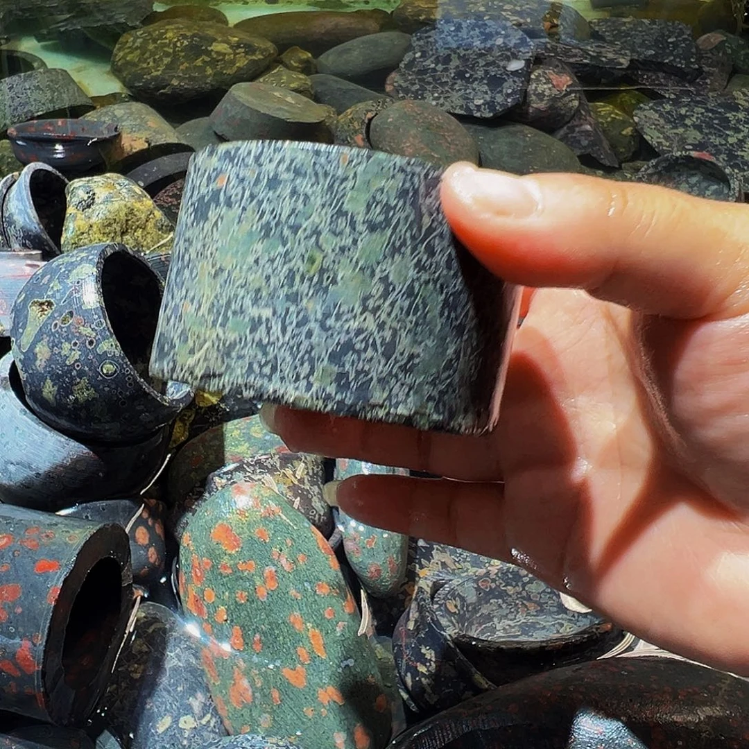 梅花玉鱼缸石茶周边不退不换