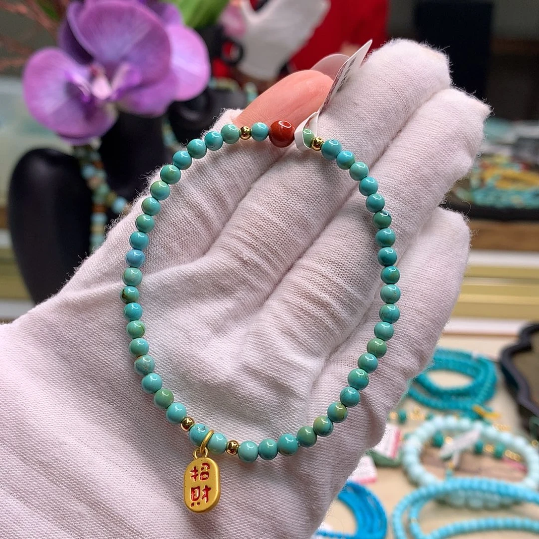 绿松石未镶嵌配饰