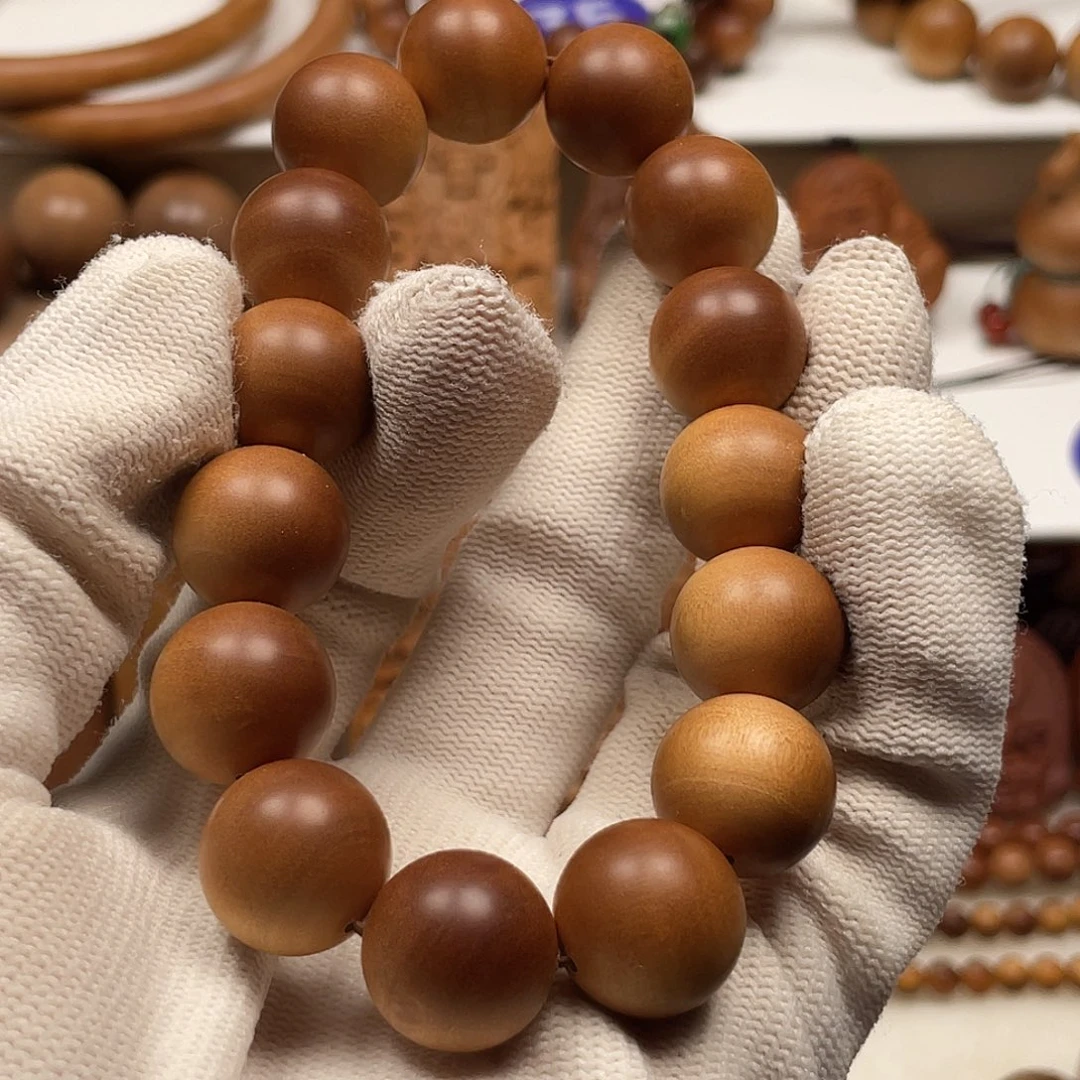 檀香木手串/手链老山檀香1.5/26克