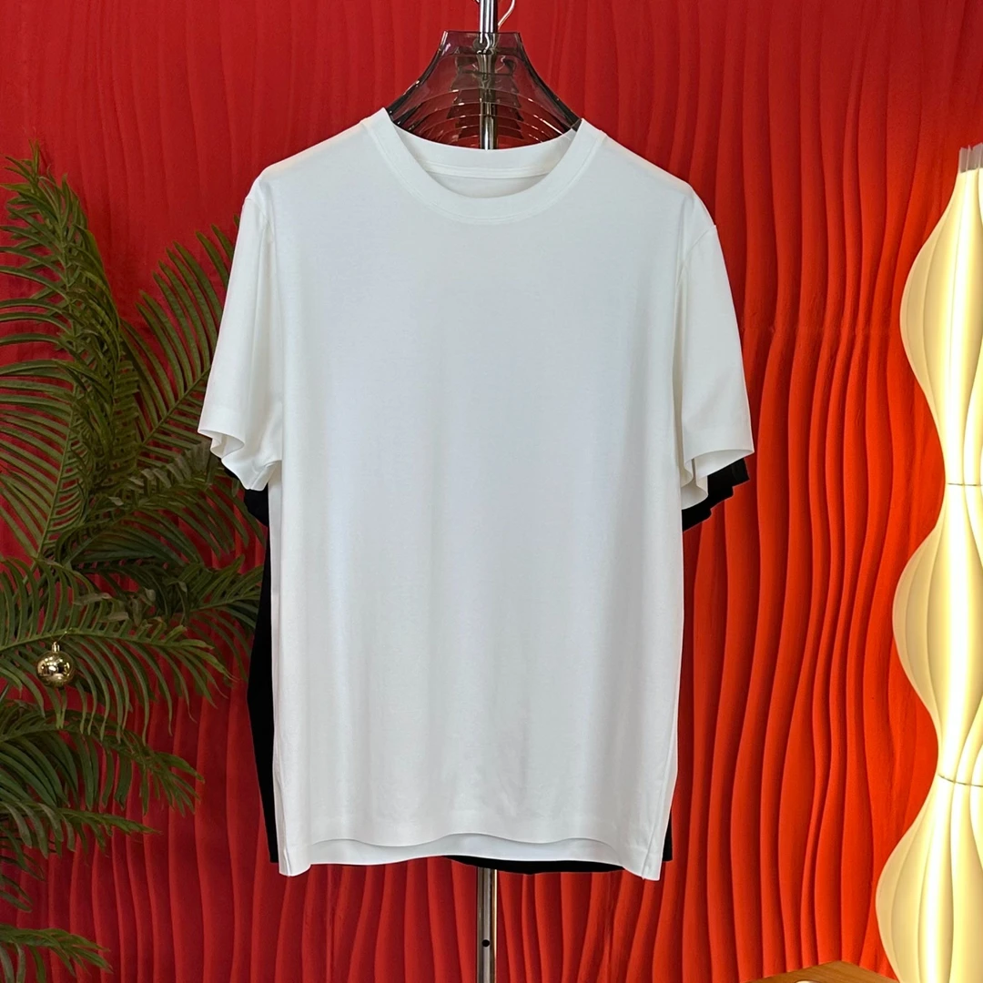 CD字母【大码男装130～350斤】夏季加肥加大码时尚宽松休闲薄款短袖T