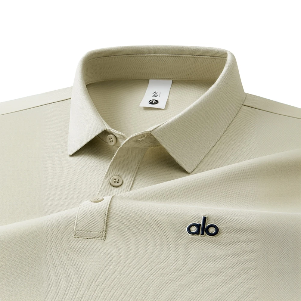 欧洲站潮流字母刺绣半袖polo衫男士夏季2025新款商务休闲翻领t恤