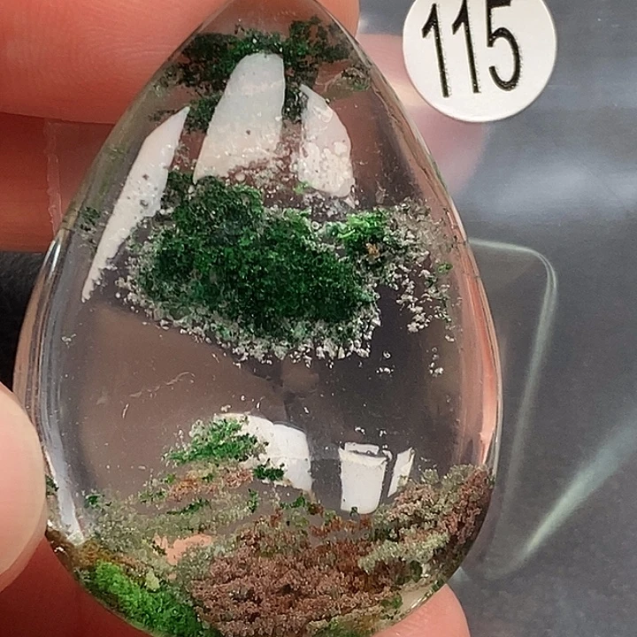 温***哥水晶未镶嵌颈饰天然