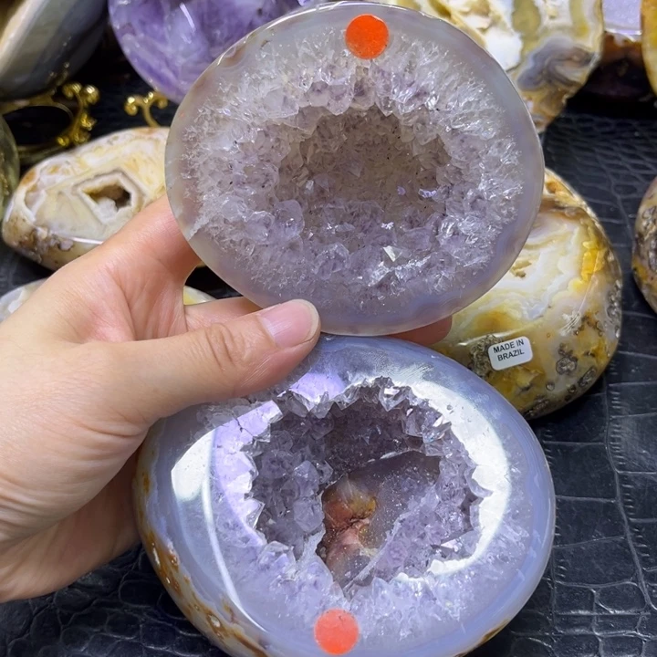 未镶嵌发饰水晶紫晶盆