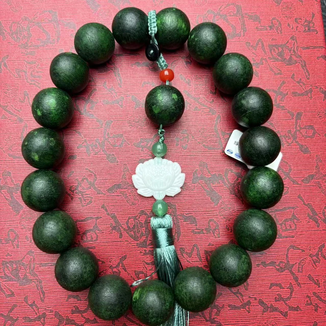 （开总文玩）天然沉香木串516