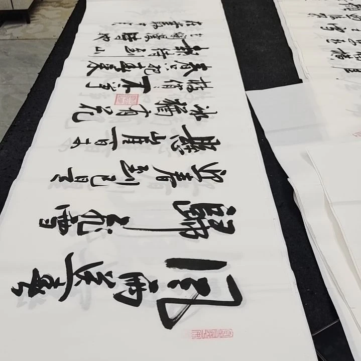 翰墨白武坤老师作品一副