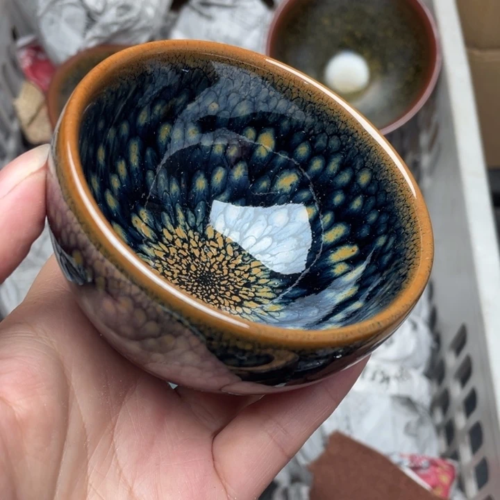 茶盏建窑建盏主人杯