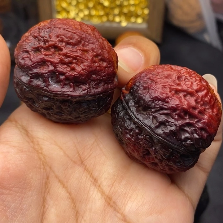 把件文玩核桃39尺铁蛤蟆