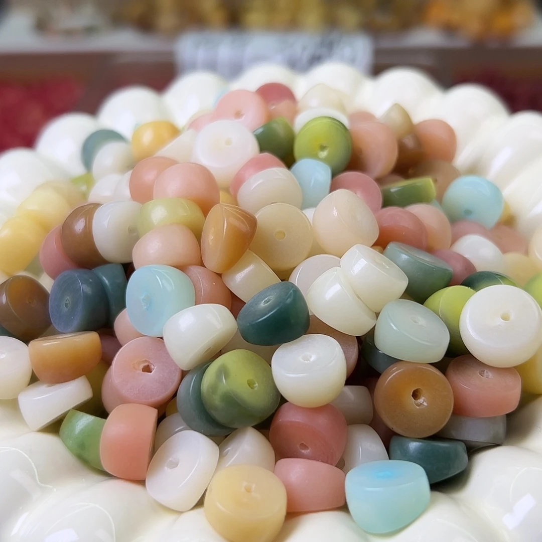 菩提根/象牙果手串微瑕12多宝大肠120颗