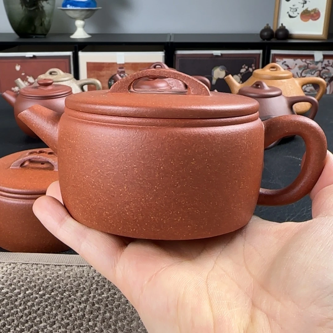 茶壶紫砂微瑕汉瓦