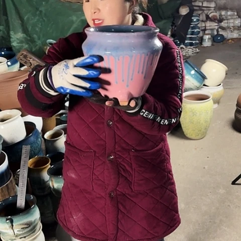 口20高20瑕疵盆子。