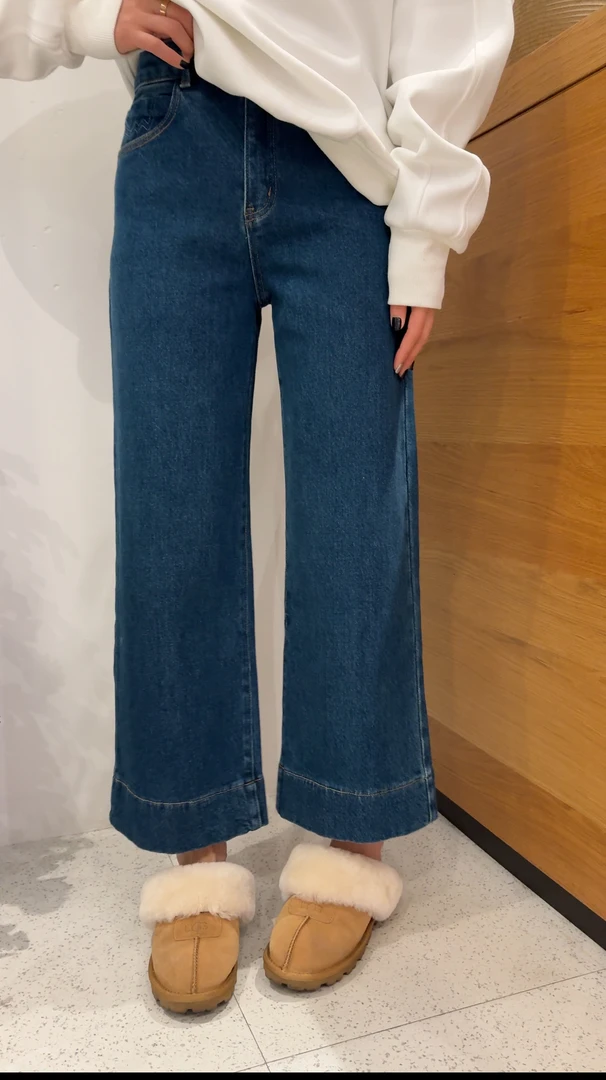 MUZI沐子911334牛仔裤