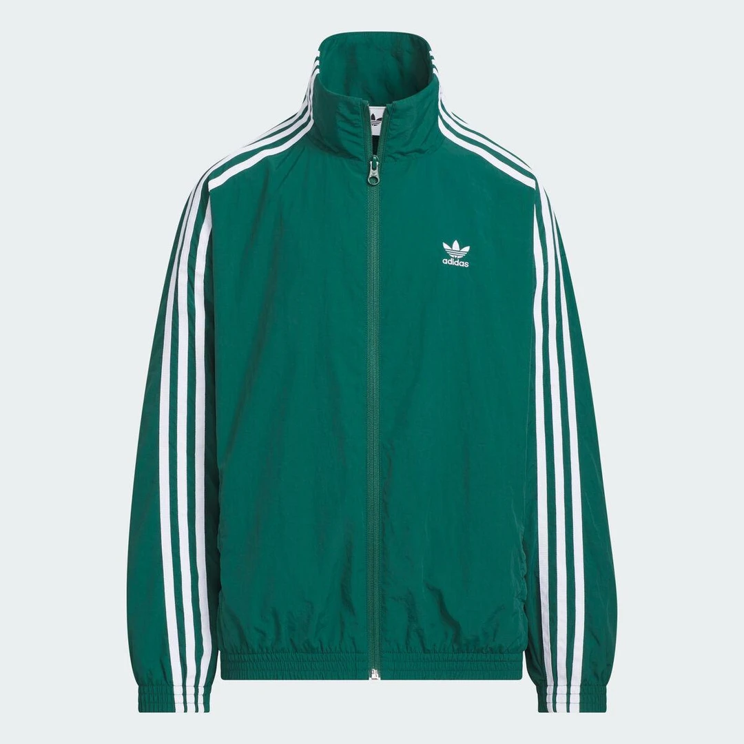 阿迪达斯三叶草｜WOVEN TRACK TOPS 经典大童运动夹克外套KQ5493