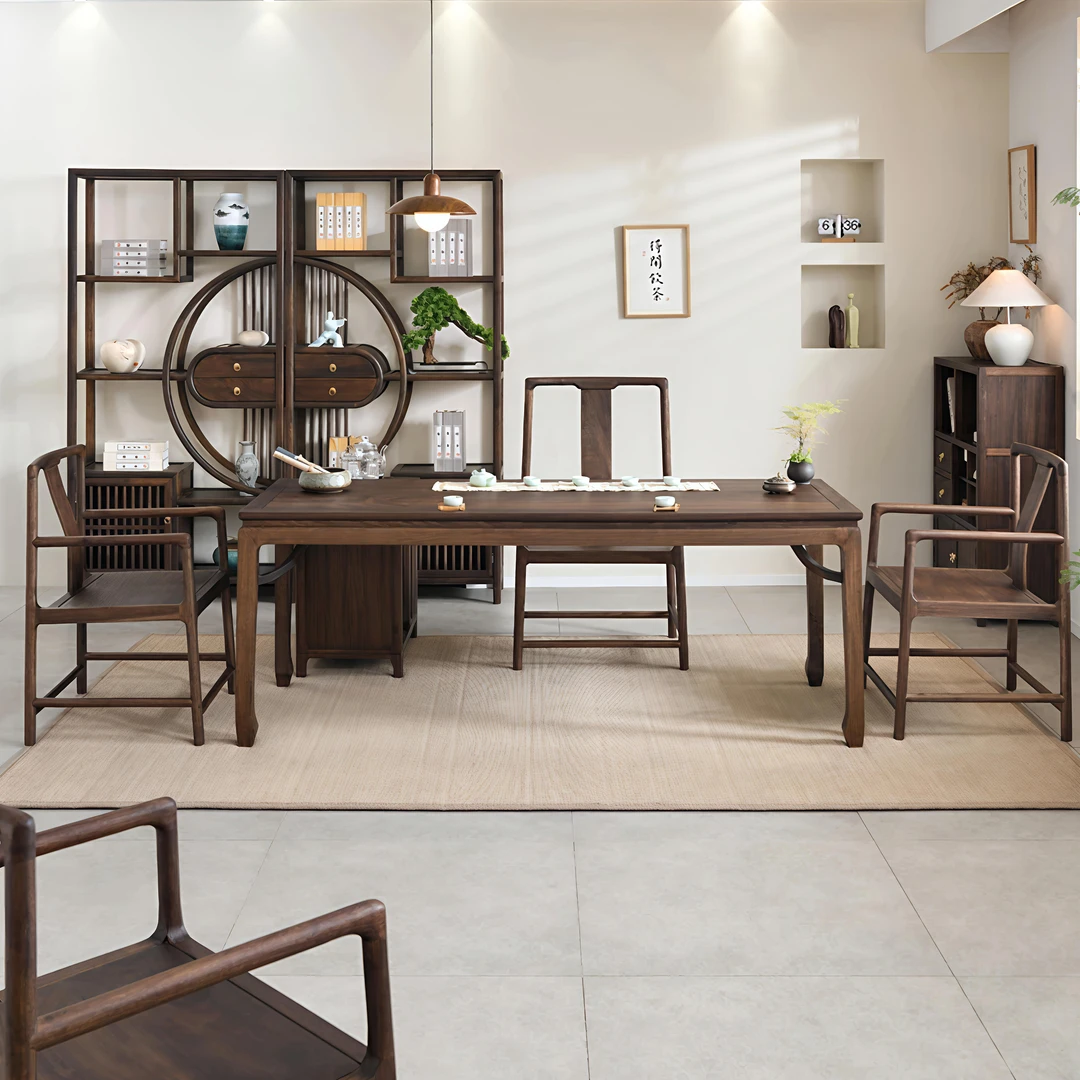 【VIP专属链接】素然木作家用阳台小户型茶桌椅组合功夫茶几套装
