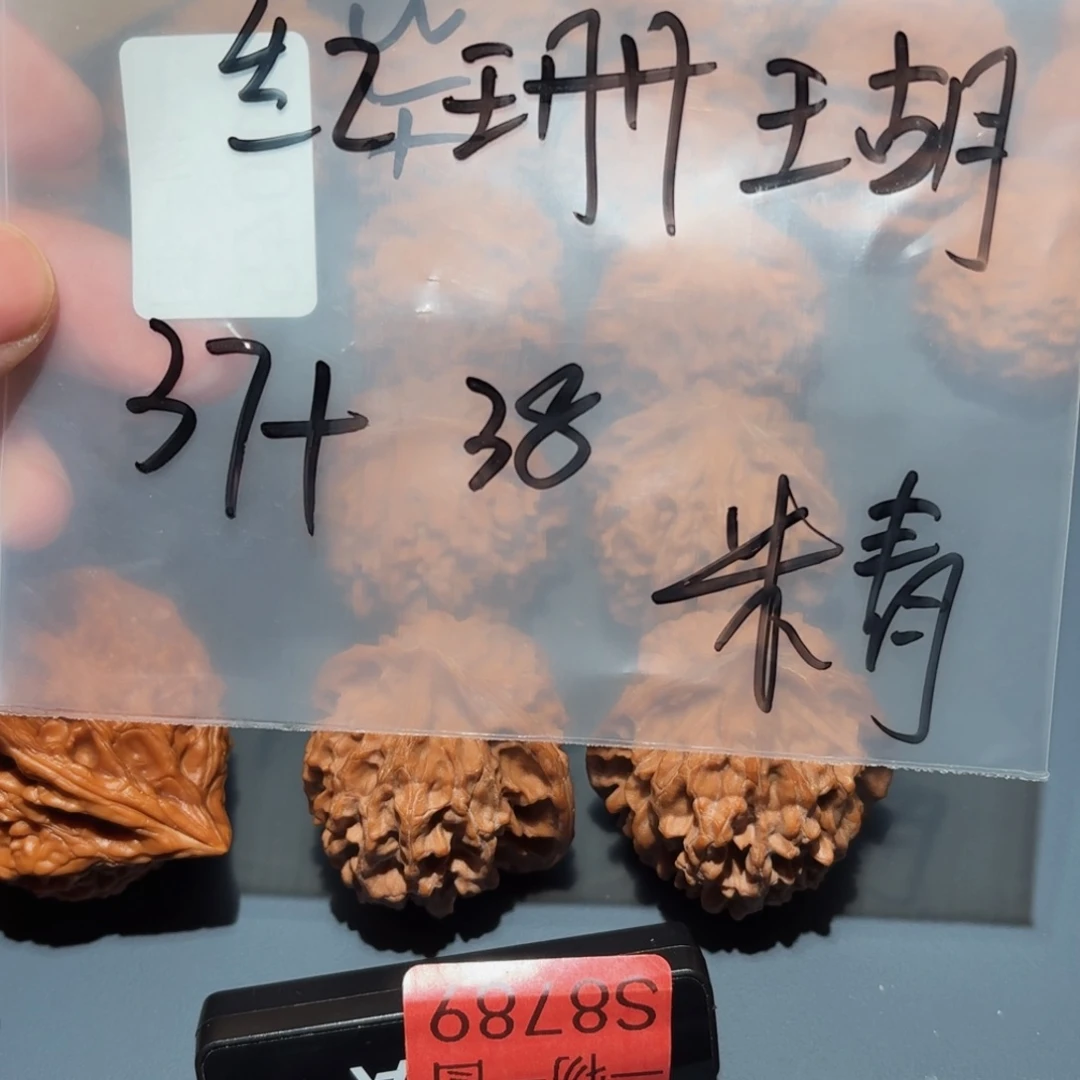 文玩核桃吊坠红珊瑚