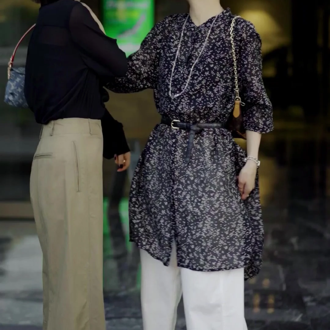 新款百搭轻薄舒适减龄气质时尚女装夏季