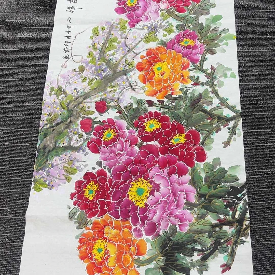 国画国画作品纯手绘