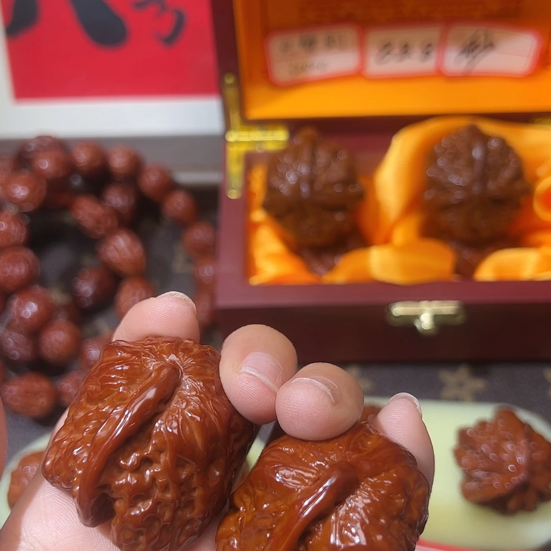 籠***鳥文玩核桃吊坠一帆