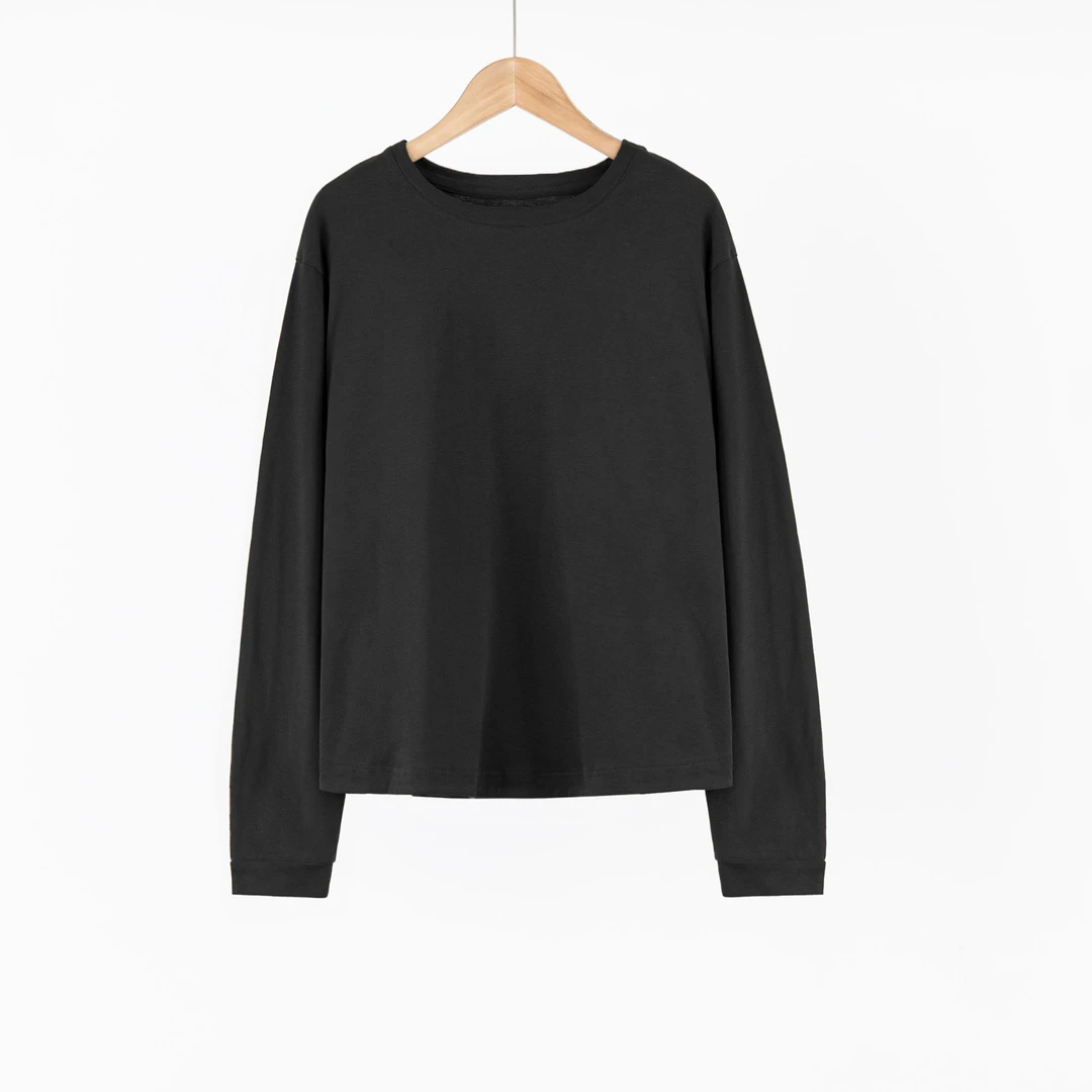 吉米原创-秋季圆领舒适刷毛百搭卫衣559811衣长59胸围106