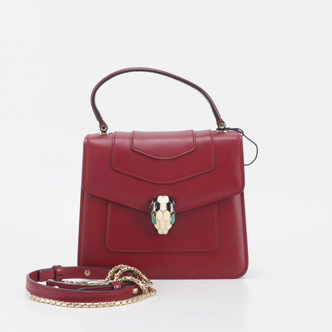 95新 BVLGARI/宝格丽 【白菜】Forever蛇头风琴小号/BGA800400049