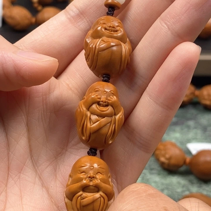 橄榄核手串/手链小和尚