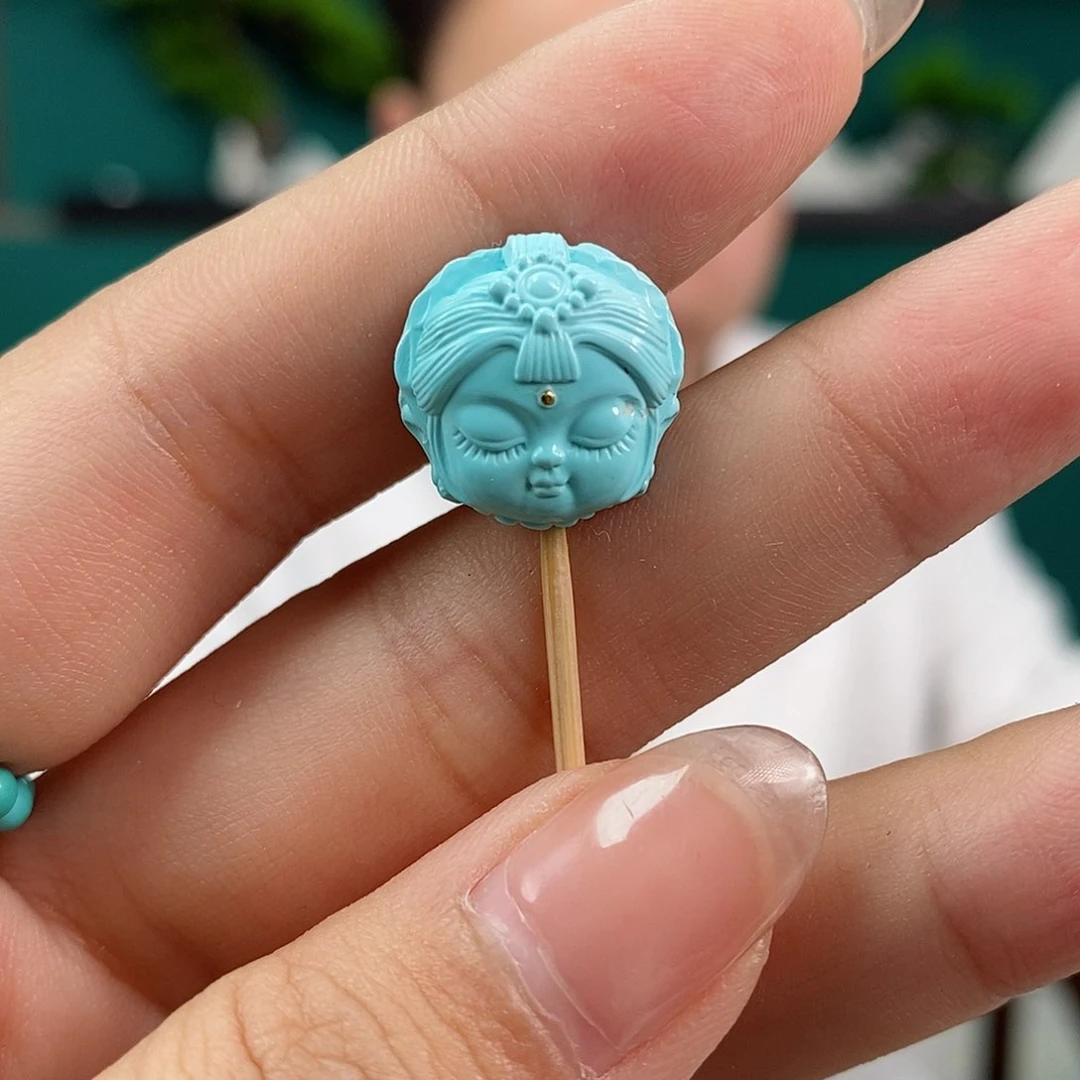 绿松石珠宝奇石未镶嵌