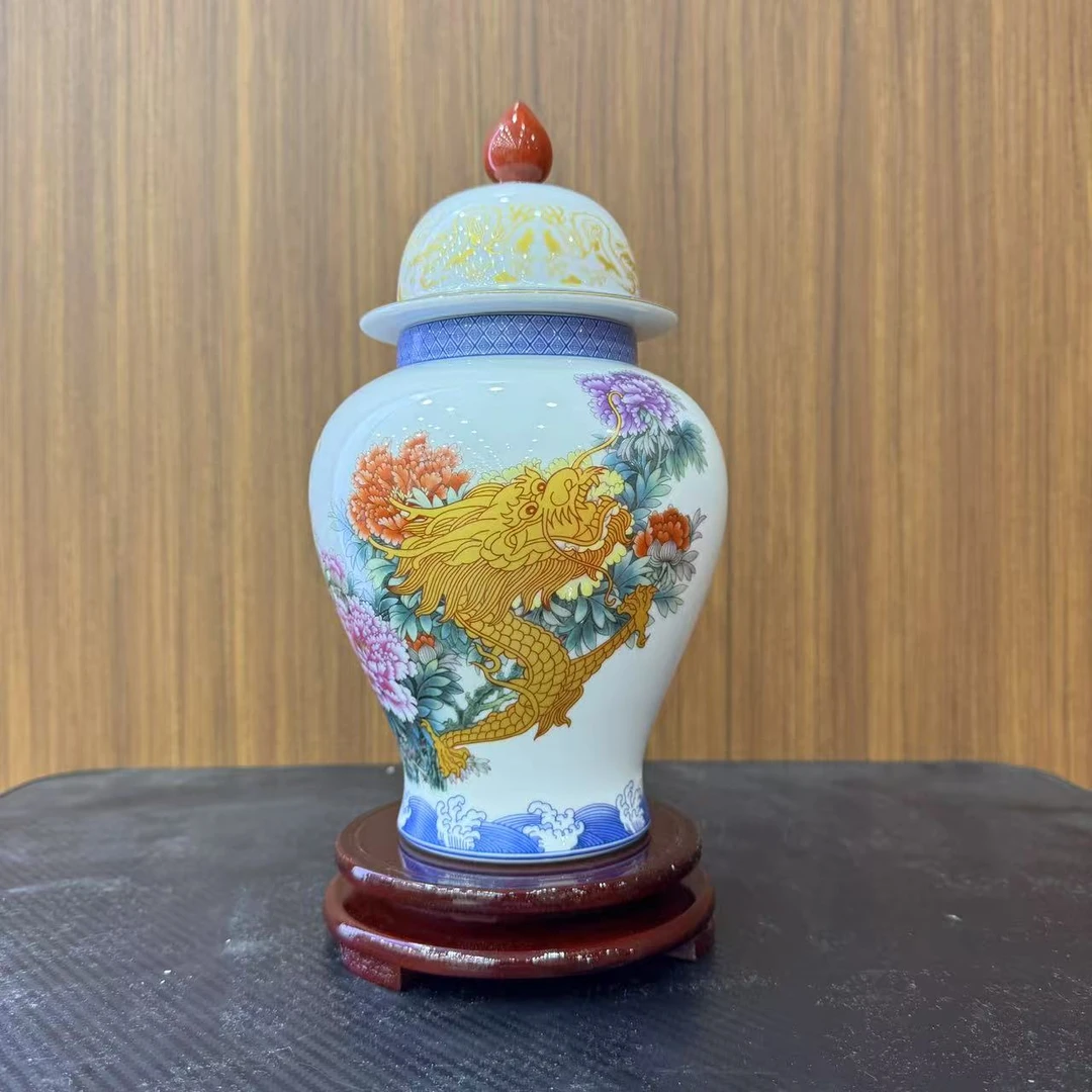 龙腾四海将军罐-张