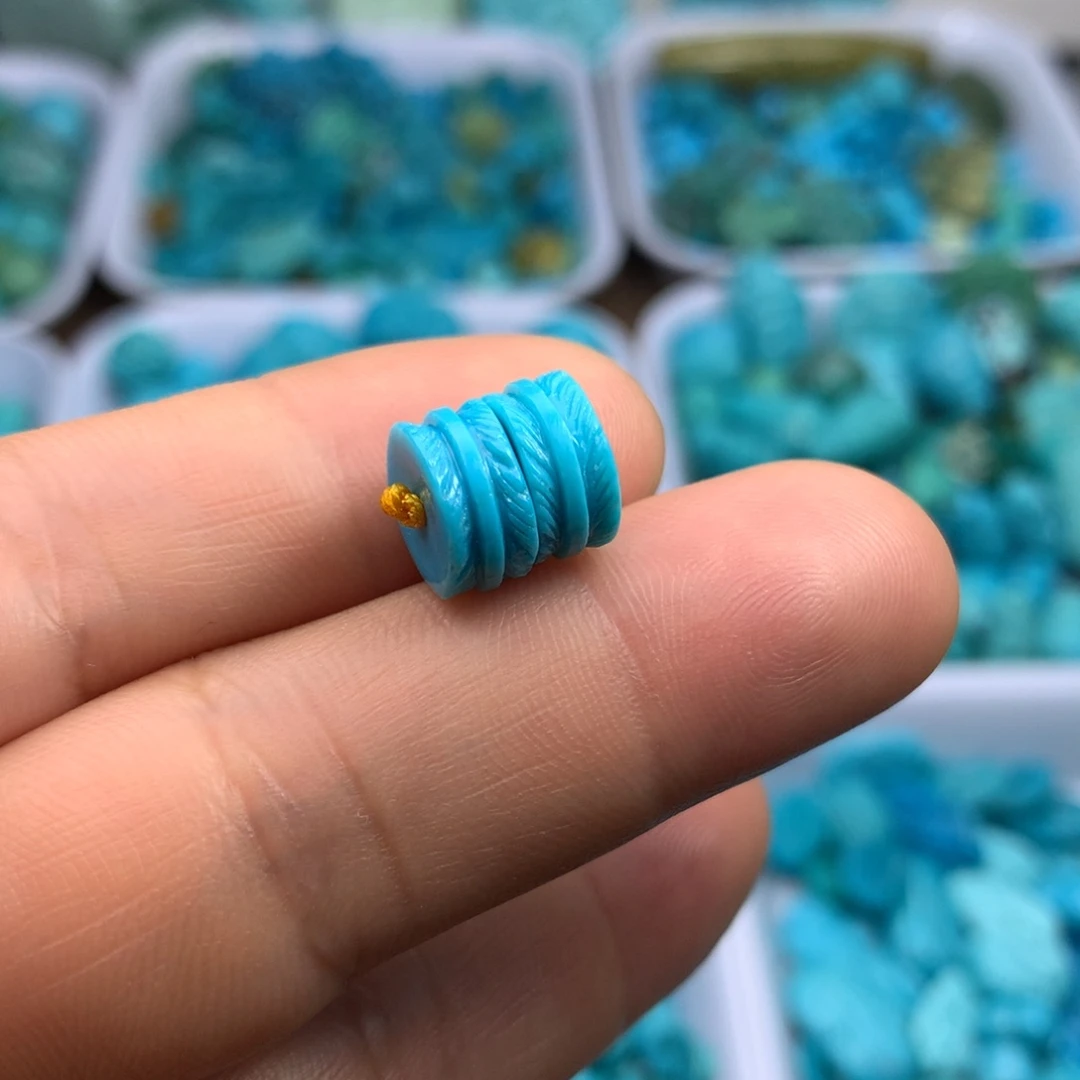 绿松石未镶嵌吊坠(不含链)10