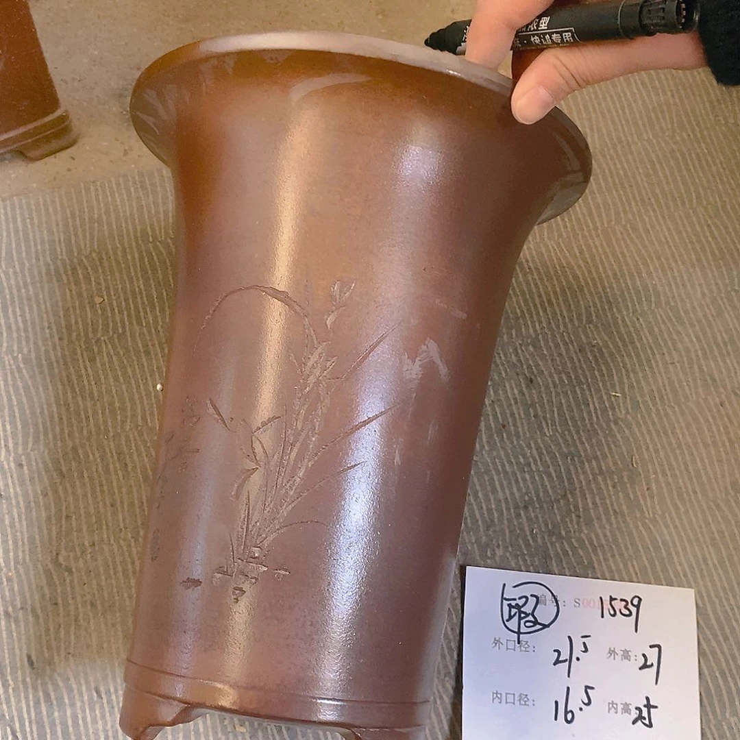 紫砂花盆紫砂花盆