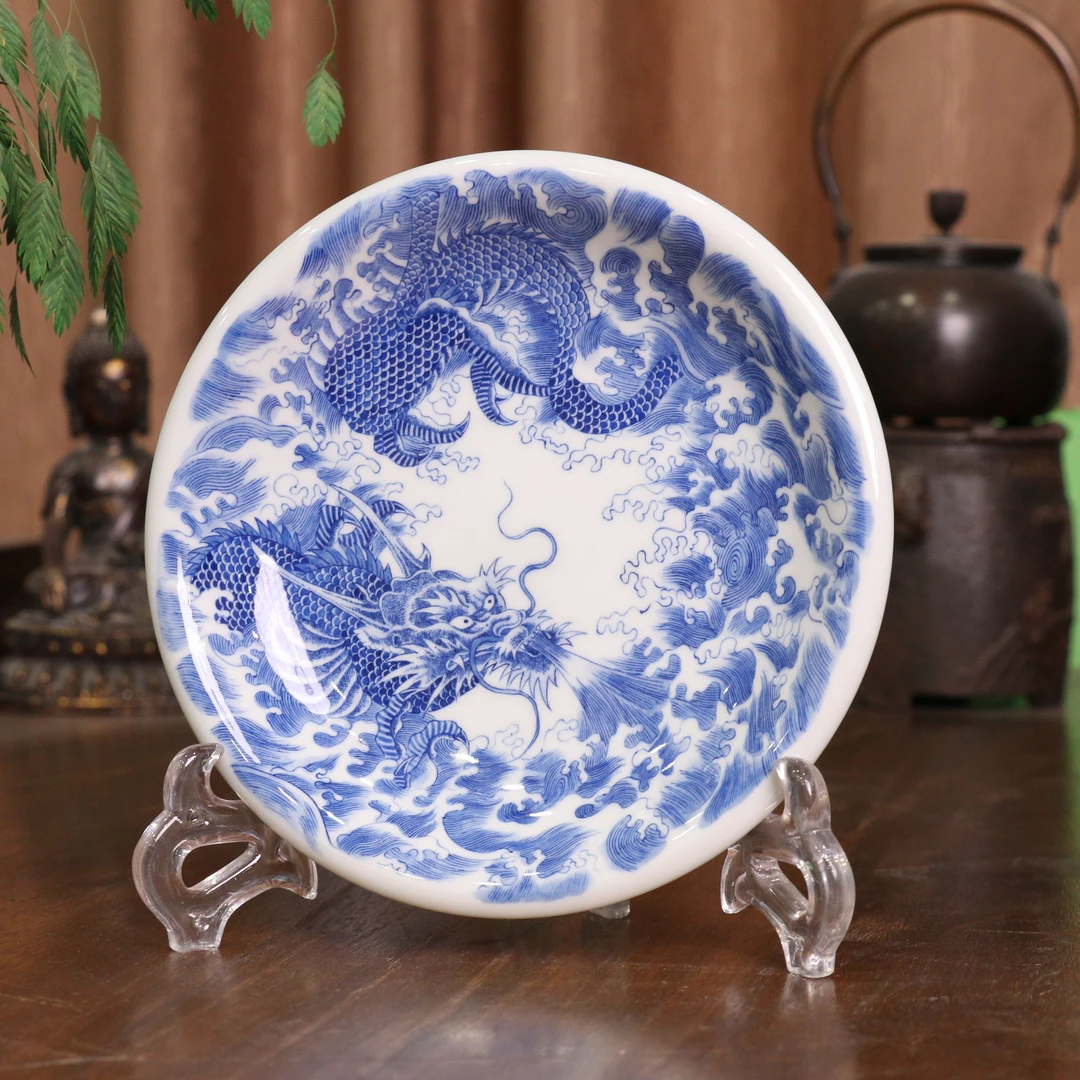 景德镇官方甄选 逸古堂 逸古堂龙王壶承