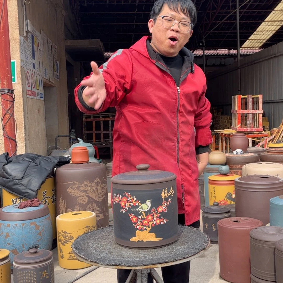 紫砂茶叶罐茶叶罐
