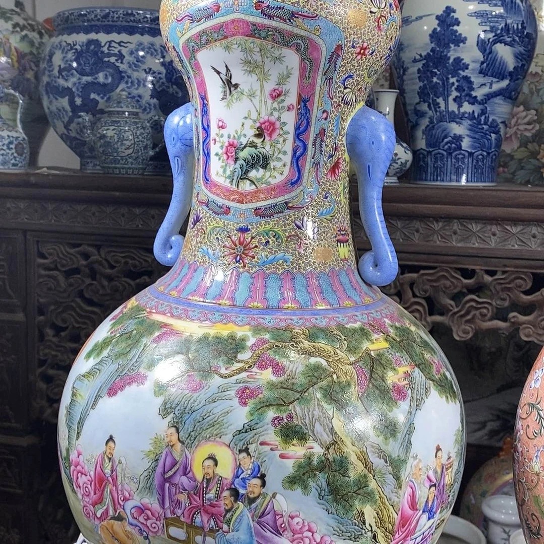 陶其他手工手绘陶瓷摆件工艺品