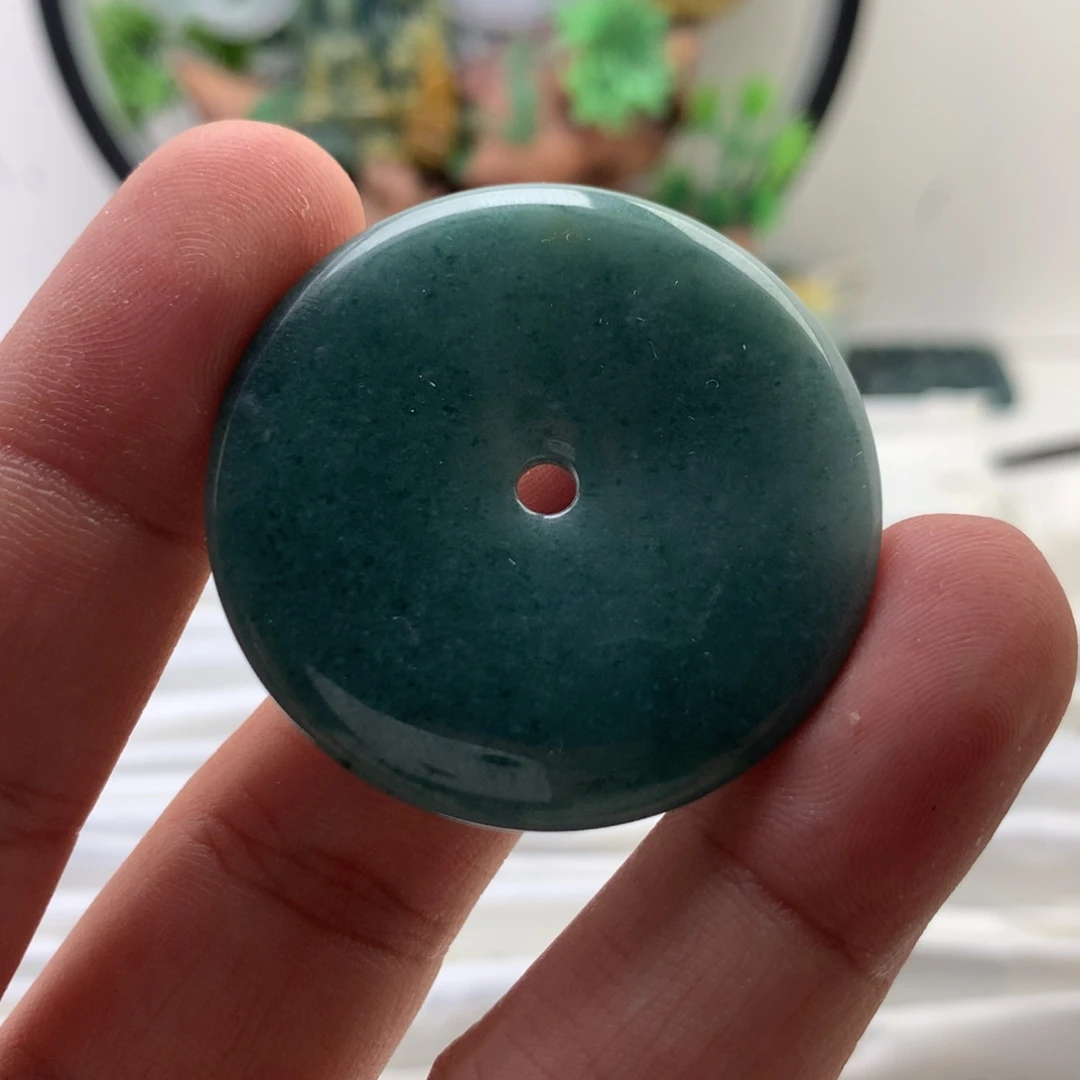 颈饰未镶嵌翡翠扣子