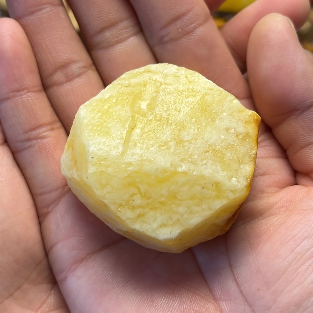 定制琥珀未镶嵌蜜蜡定制公主扣