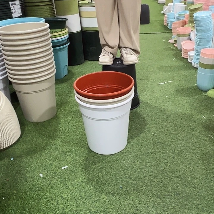 翻边盆口32高34混色无托3只