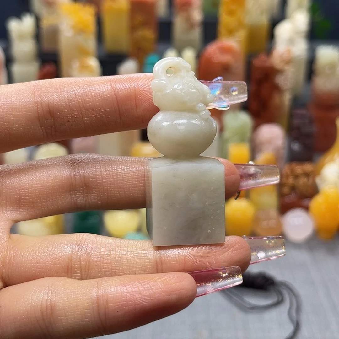 寿山石印石包邮包刻8696
