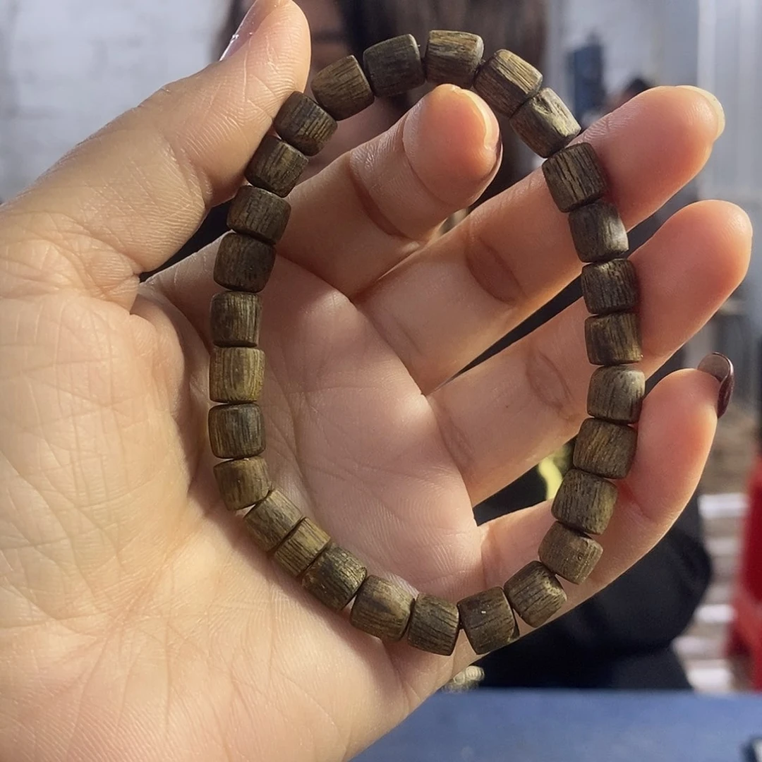 沉香手串棋楠沉水随形单圈0.8/9克+多样性发一