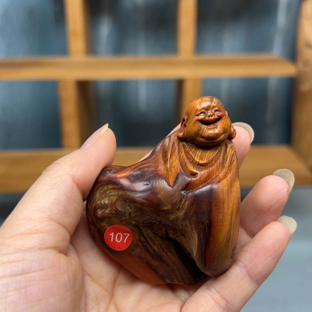 用***9木崖柏木摆件手把件