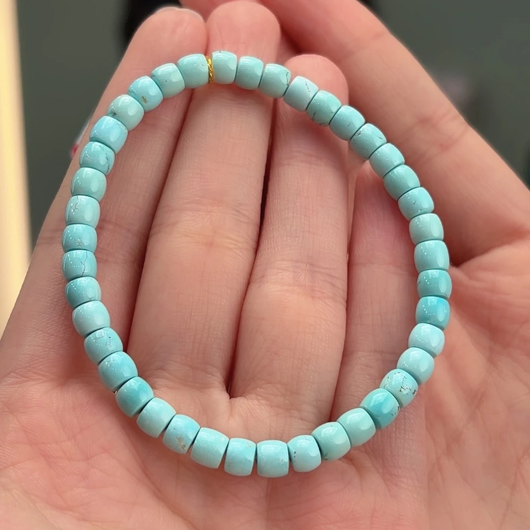 绿松石未镶嵌颈饰