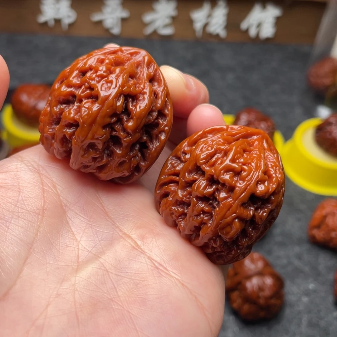 文玩核桃吊坠文玩核桃 手把件 大粗筋 36