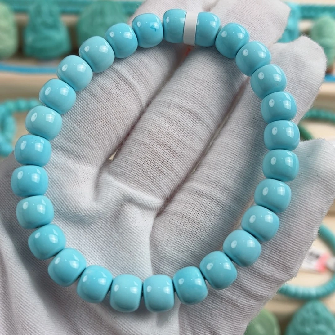 未镶嵌绿松石尺寸8.7mm