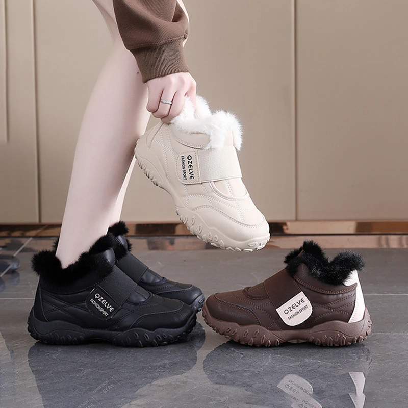 【品牌处理】图案休闲风休闲商务休闲鞋纯色棉鞋A-13