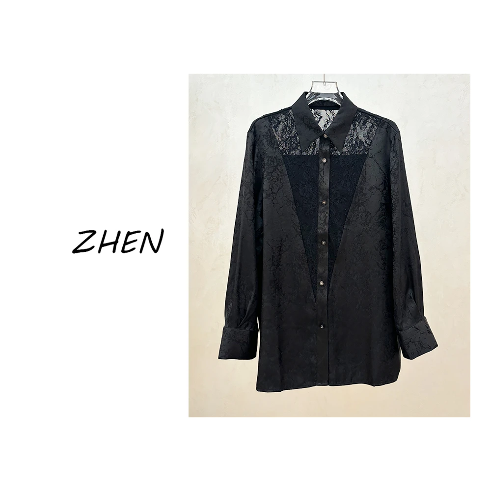 【ZHEN】25K00062 2025新款时尚气质修身显瘦设计师款时尚套装女