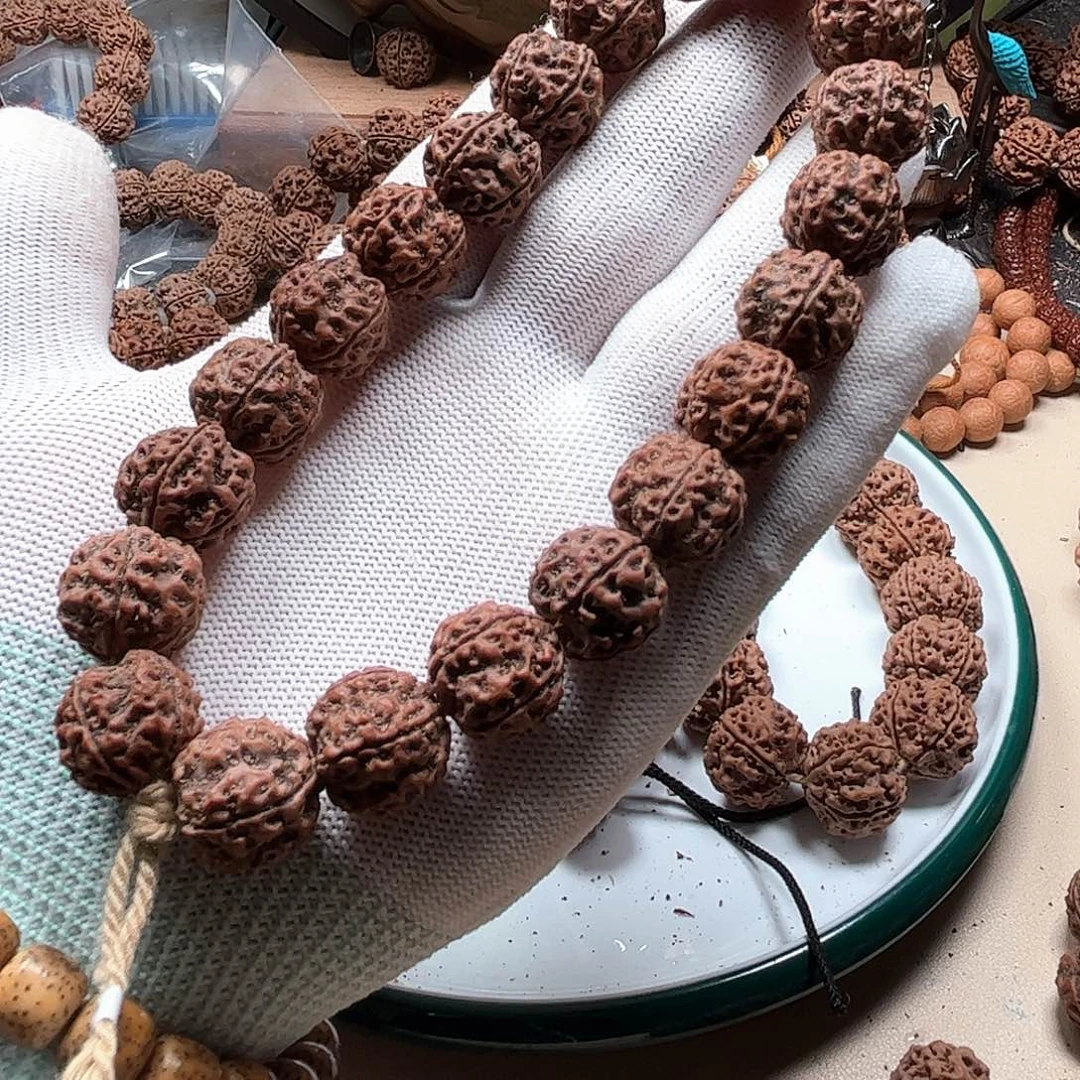 金刚菩提手串16麦穗龙头货