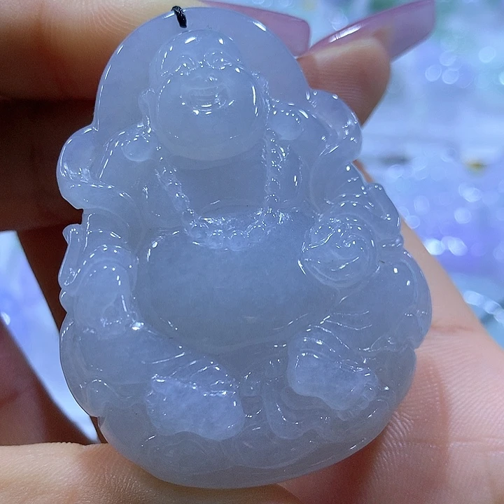翡翠未镶嵌颈饰天然翡翠A货吊坠