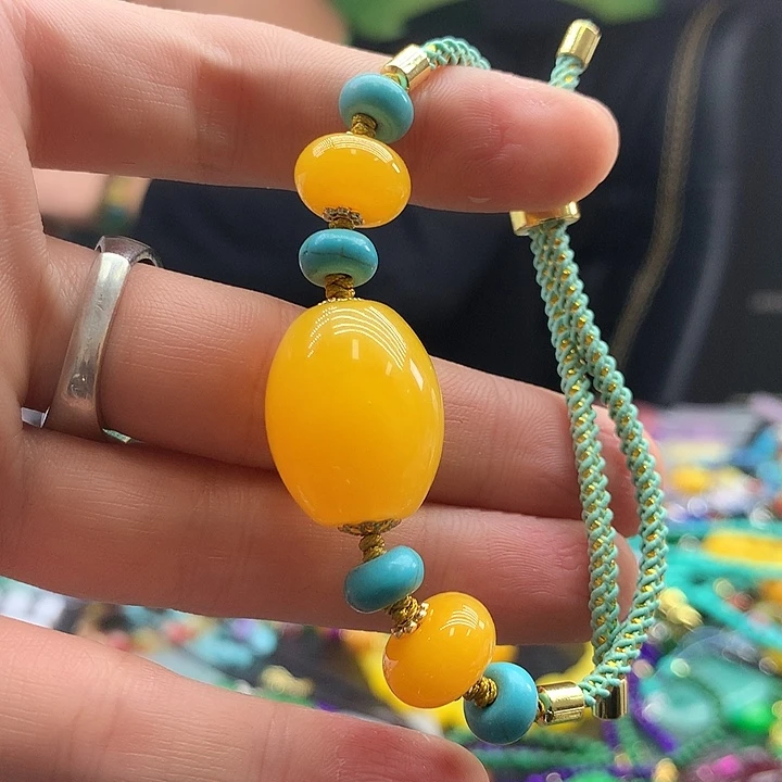 蜜蜡未镶嵌颈饰，，，，